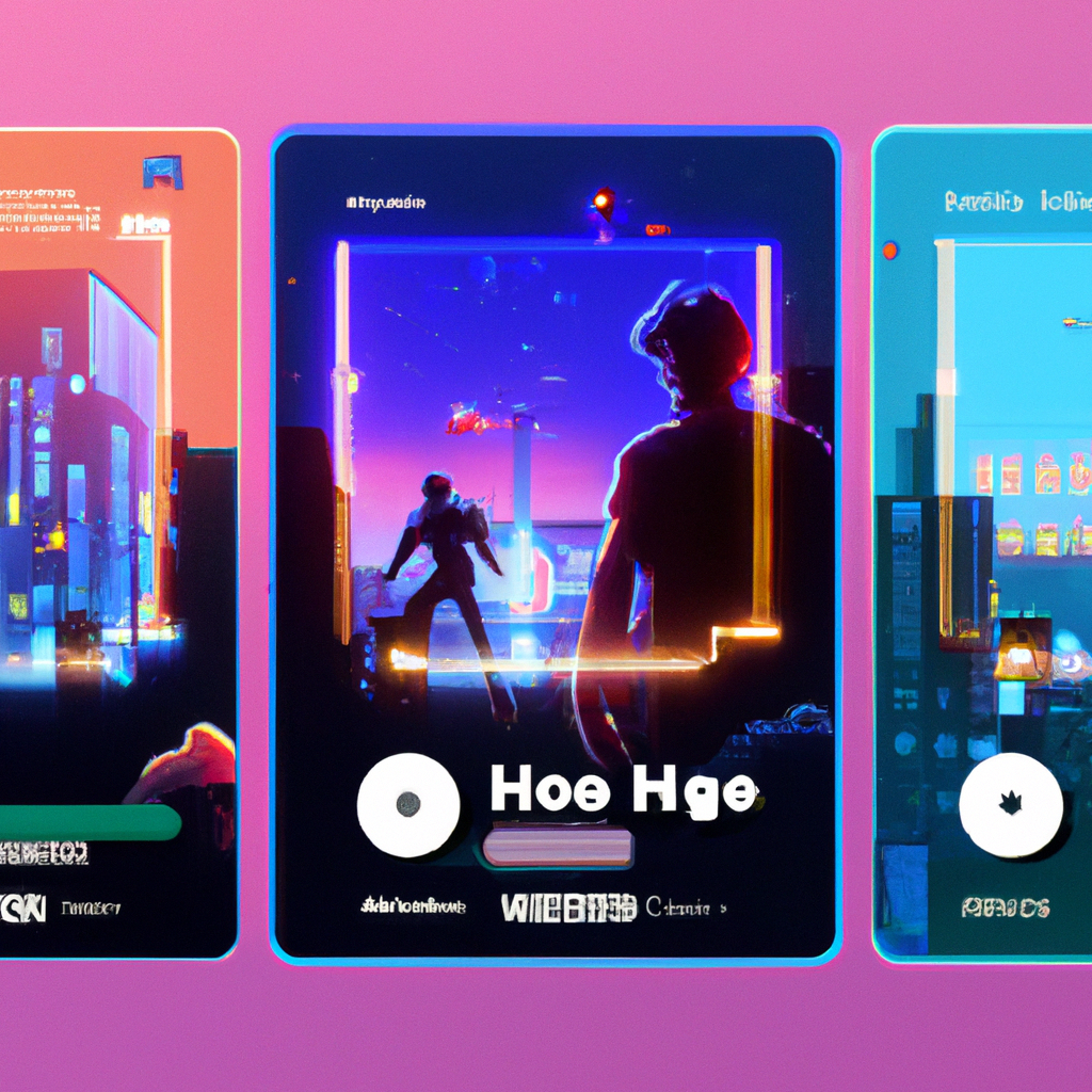 Arcade Atlas hero artwork: neon grid with players and UI